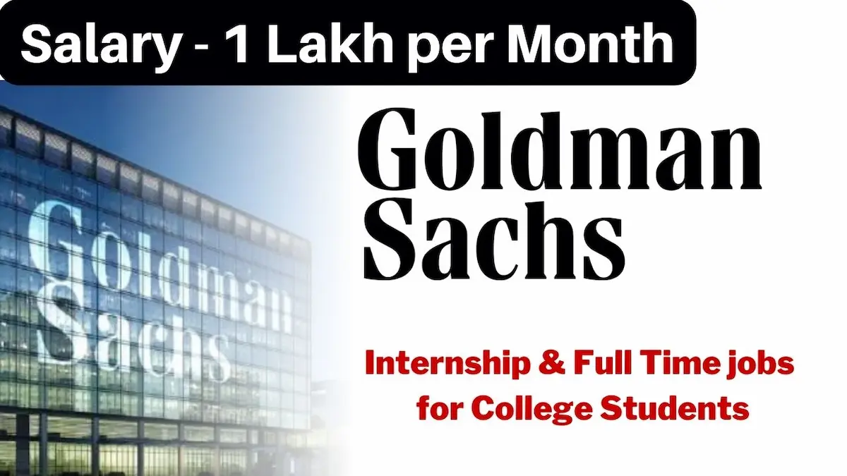 Goldman Sachs Freshers Recruitment of Associate Software Engineer