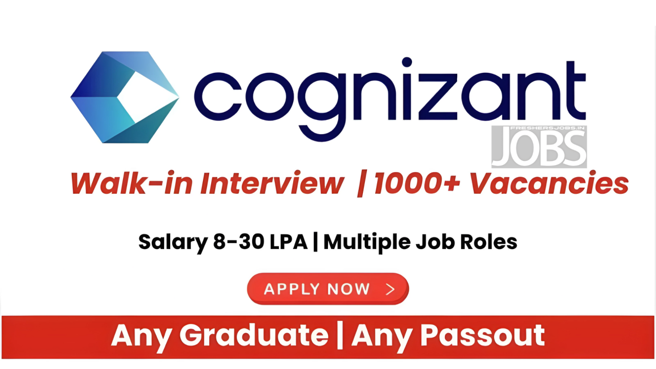 Cognizant Recruitment 2024 | Mass Hiring for Freshers & Experienced Professionals | Work from Office👩💼| Work from Home 🏘️